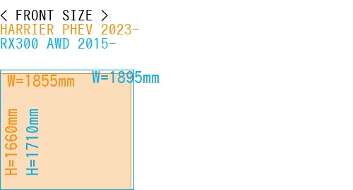 #HARRIER PHEV 2023- + RX300 AWD 2015-